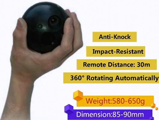 無線実時間知性30mの監視の球を回す360°