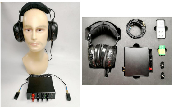 記録機能で造られる壁の高い検出の感受性によるステレオの聞く装置