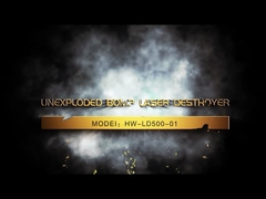 遠隔レーザー2mの無線電信の発砲システム不発の兵器の処分